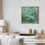 «Abstract Green Myst IV», reproduction d'art moderne sans cadre-84402711