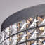 Traverso 4 - Light 14.6" Chandelier Style Drum Semi Flush Mount