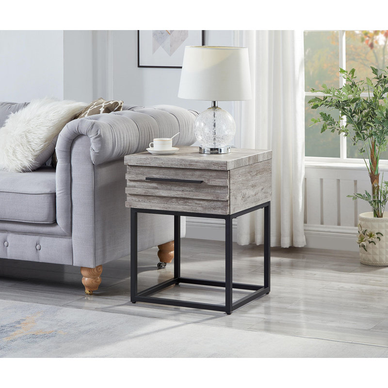 Table de bout avec rangement
