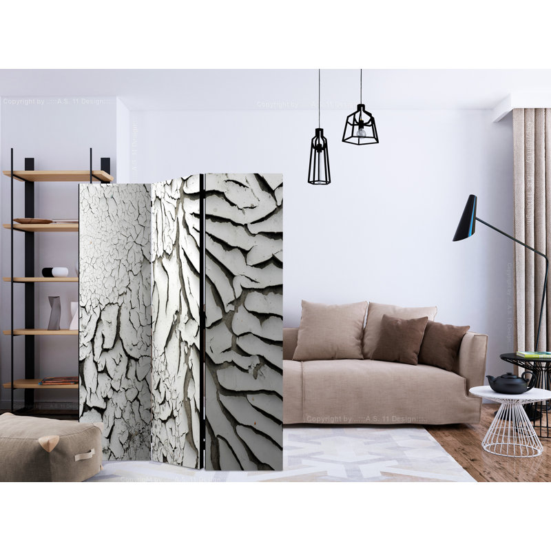 Gharib 172cm H Folding Room Divider, 3