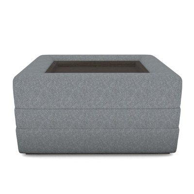 Boyden Ottoman with Wood Tray