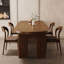 Table de salle à manger en bois massif noisette-1251206682
