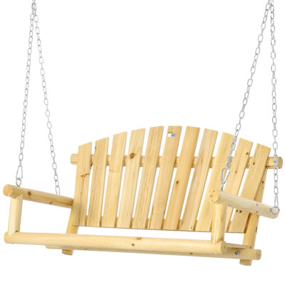 Erma 2 Person Fir Porch Swing
