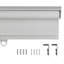 Rideau roulant transparent gris-1134887526