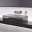 Waterfall spout design bathroom single hole sink faucet with single handle design-109325932