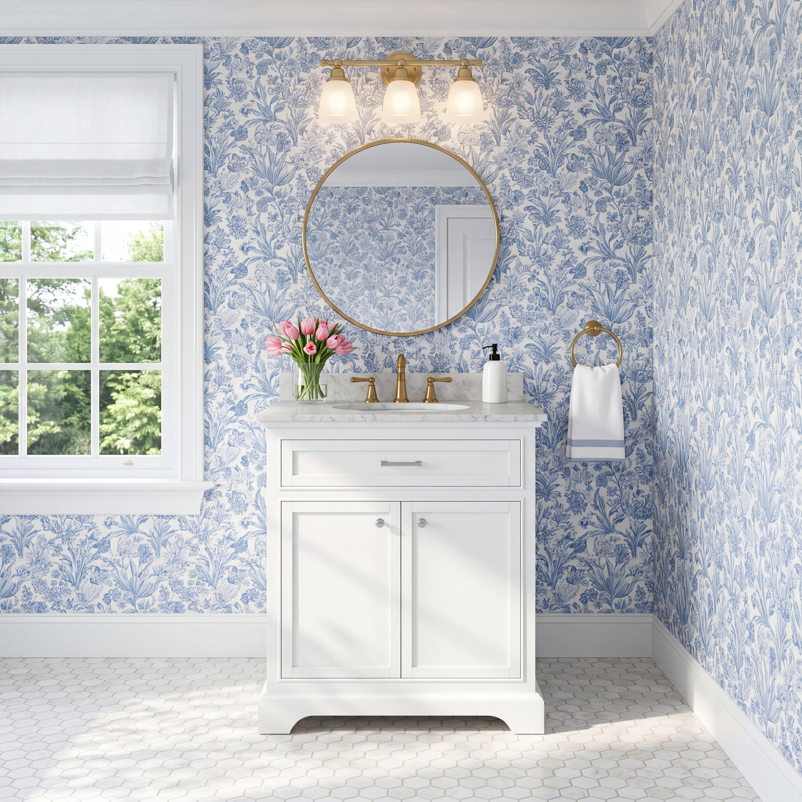 Hermes 30'' Single Bathroom Vanity, White