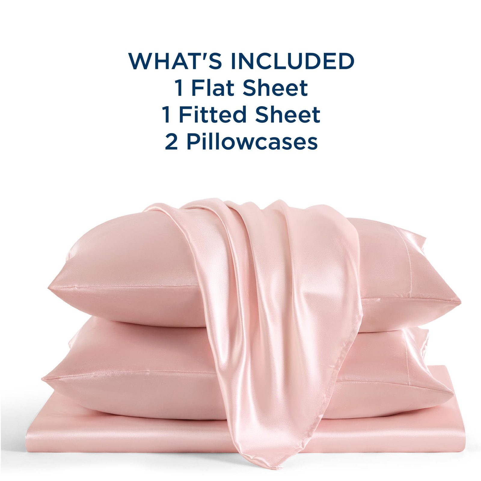 Double Stitch Sheet Set, Coral, California King Sheet Set