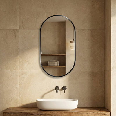 Miroir de salle de bain mural 36 po x 24 po