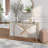 Kendra Glass Top Console Table-100147001-100097995
