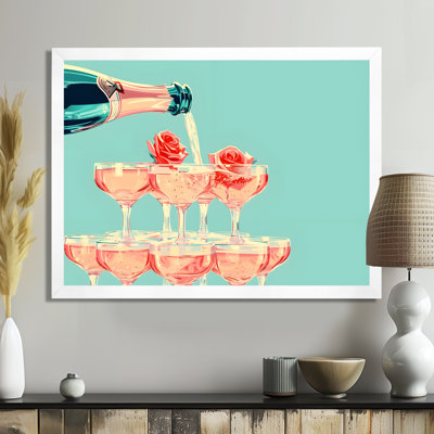 Champagne champagne bulles - Art mural champagne