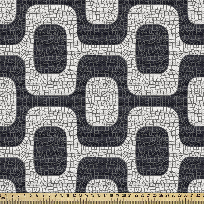 Tissu abstrait Ambesonne, l 58 po x L 72 po