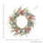 24" Geranium Daisy & Astilbe Wreath