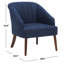 Fauteuil capitonné Helgeson-1381755380