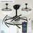 Kiara 12'' Ceiling Fan with LED Lights-679457724