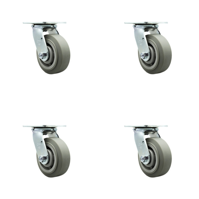 Thermoplastic Rubber Caster