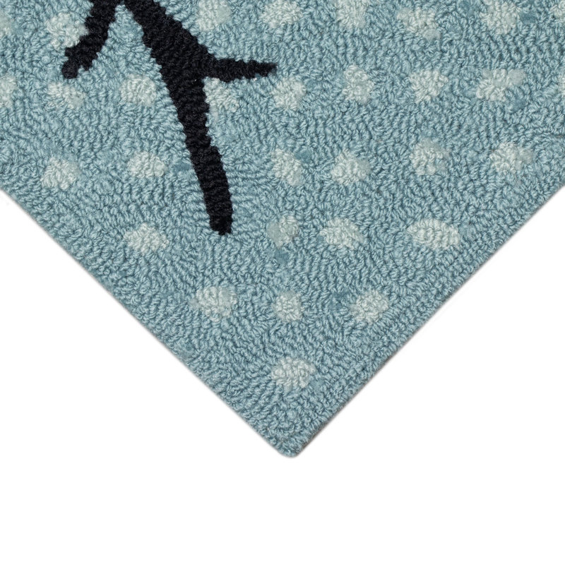 No Pattern And Not Solid Color Polyester Kitchen Mat, 20" W x 30" L