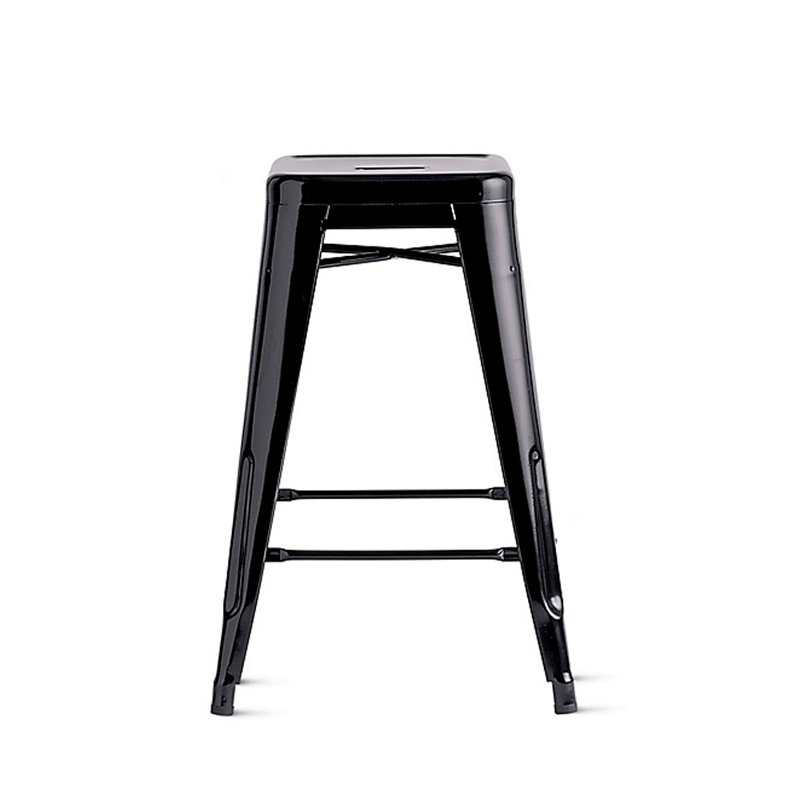 Tabouret de comptoir 26 po Isavella, Noir
