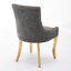 Chaises de salle à manger modernes en chenille-468334326