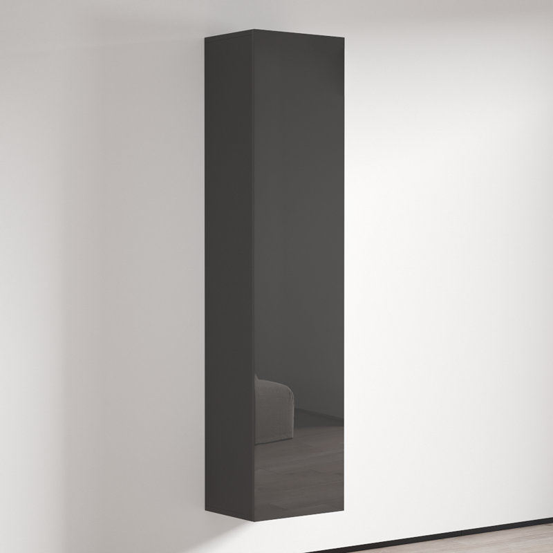 Fly Modular Floating Storage Bookcase, Grey