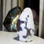 Agate Anhat aux tons de terre Freeform