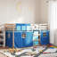 Strongsville Solid Wood Bed-409079638-409079637