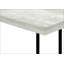 Table d'appoint en forme de C avec base en métal-1916237951-1916237936