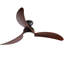 52" Nicola 3 - Blade LED Standard Ceiling Fan with Remote Control and Light Kit Included-851262271