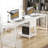 Rushali Iron Writing Desk-850742356