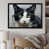 Black Single Picture Framed