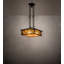 Luminaire suspendu rectangulaire 3 lumières lanternes
