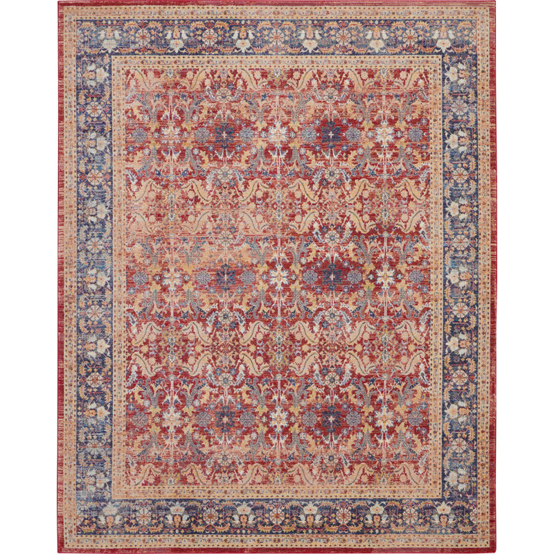 Oriental Indoor Rug, Rectangle 7'10" x 9'10"