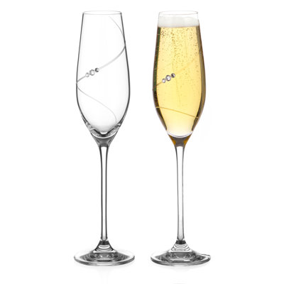 210ml Crystal Flute Set