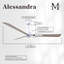 Ventilateur de plafond Alessandra 72-63956782-9636484