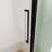 Semi-Frameless Pivot Hinged Glass Shower Door
