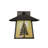 Rustic Lodge Solid Brass Wall Light