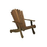 Heritage Solid Wood Adirondack Chair