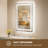 UL Certified Bright Front & Back LED Bathroom/Vanity Mirror - Dimmable Anti-Fog Tempered Glass with 3-Color Adjustment-925952716