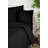 Luxury King Quilt Cover Set, 100% Cotton Ranforce, Black Color, Duvet Cover 102.4 x 86.6 inches & 2 Pillowcases 23.6 x 23.6 inches | Soft, Durable, Machine Washable, Button Closure, 155 Thread Count-112233327-112233339