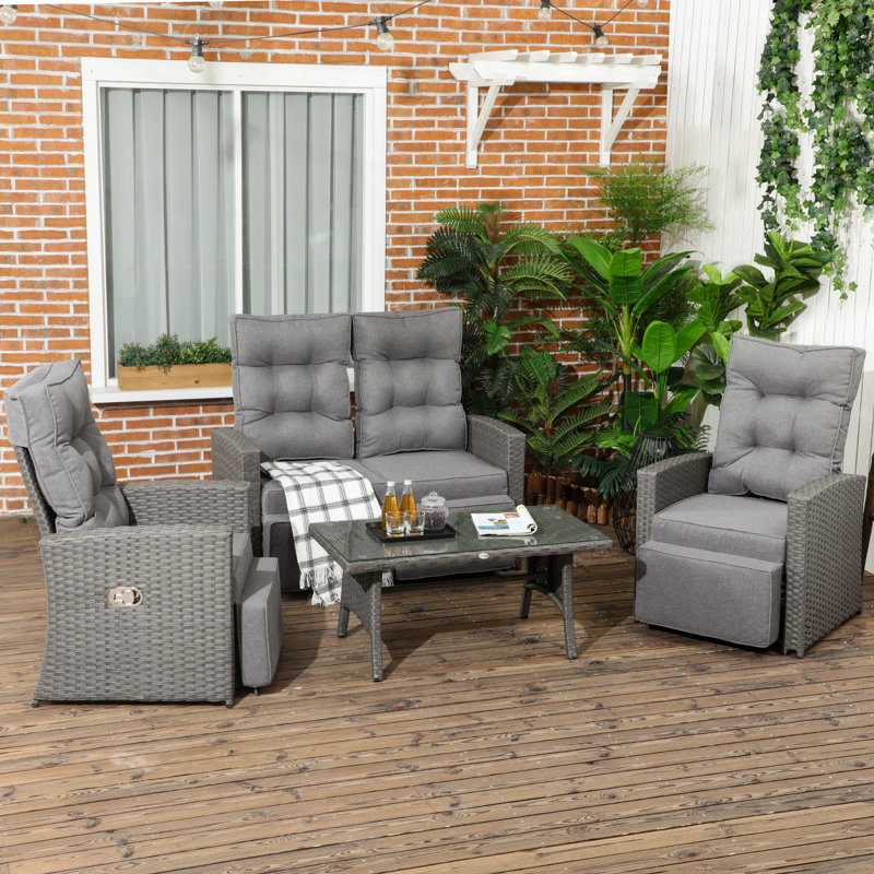 Rattan Sofa Set