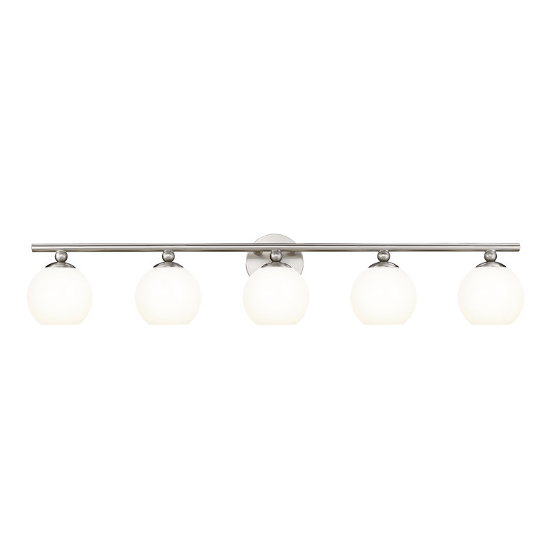 Blaikley 5 - Light Dimmable Vanity Light, Brushed Nickel