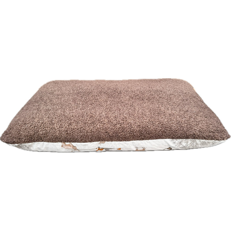 Armel Animal Print Polyester Pet Bed, 2cm H x 48cm W x 28cm D
