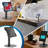 Mount-it Universal Tablet Countertop Stand With Tilt, Black
