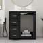 Ensemble de meuble-lavabo 30 po avec lavabo en céramique avec 3 tiroirs et portes à fermeture douce-116794981