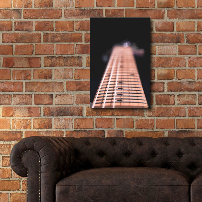 «Epic Art», art mural en verre «Life Fretboard» par Life BeautifuLEE, 16 po x 24 po, H 24 po x l 16 po