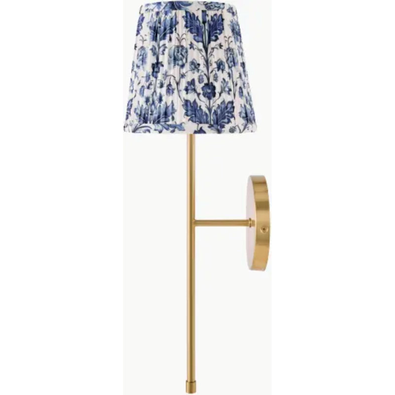 Rowsey Wall Sconce, Blue, Brass