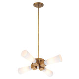 Kristy 4 Light Flush Mount Gold
