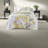 Modern Yellow Leaf Bedding Sets, Polyester Comforter With Multifunctional Sheets