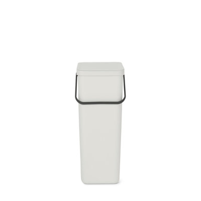 Brabantia Sort & Go Plastic Recycling Bin, 10.6 Gallon
