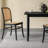Retro Minimalist    Solid    Wood    Dining Set-105274455