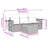 Vidaxl Garden Sofa Set Black